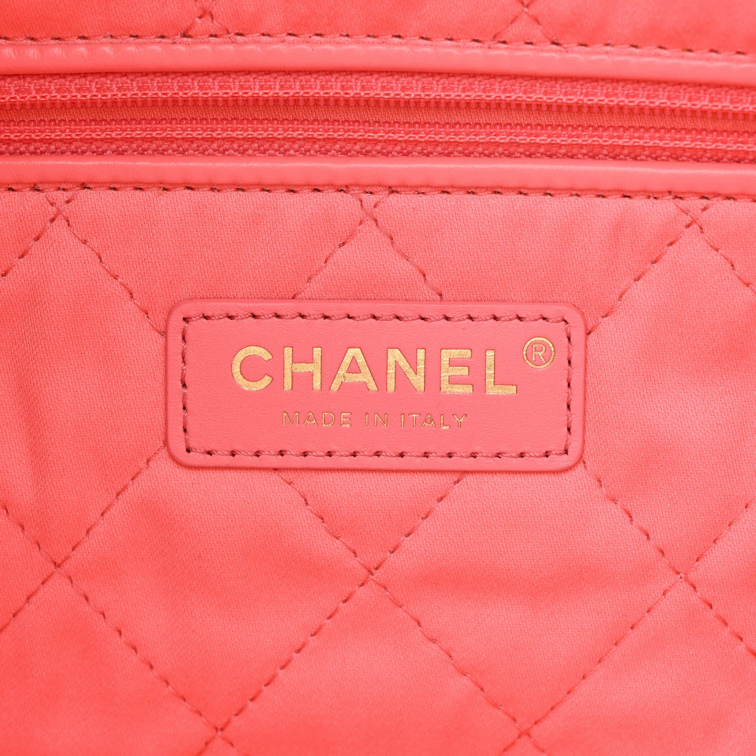 Chanel Shiny Calfskin Quilted Chanel 22 Pink 8 of 12