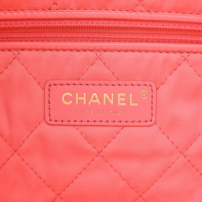 Chanel Shiny Calfskin Quilted Chanel 22 Pink 8 of 12