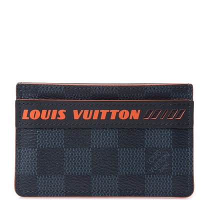 Louis Vuitton Damier Cobalt Race Porte Cartes Simple 1 of 5