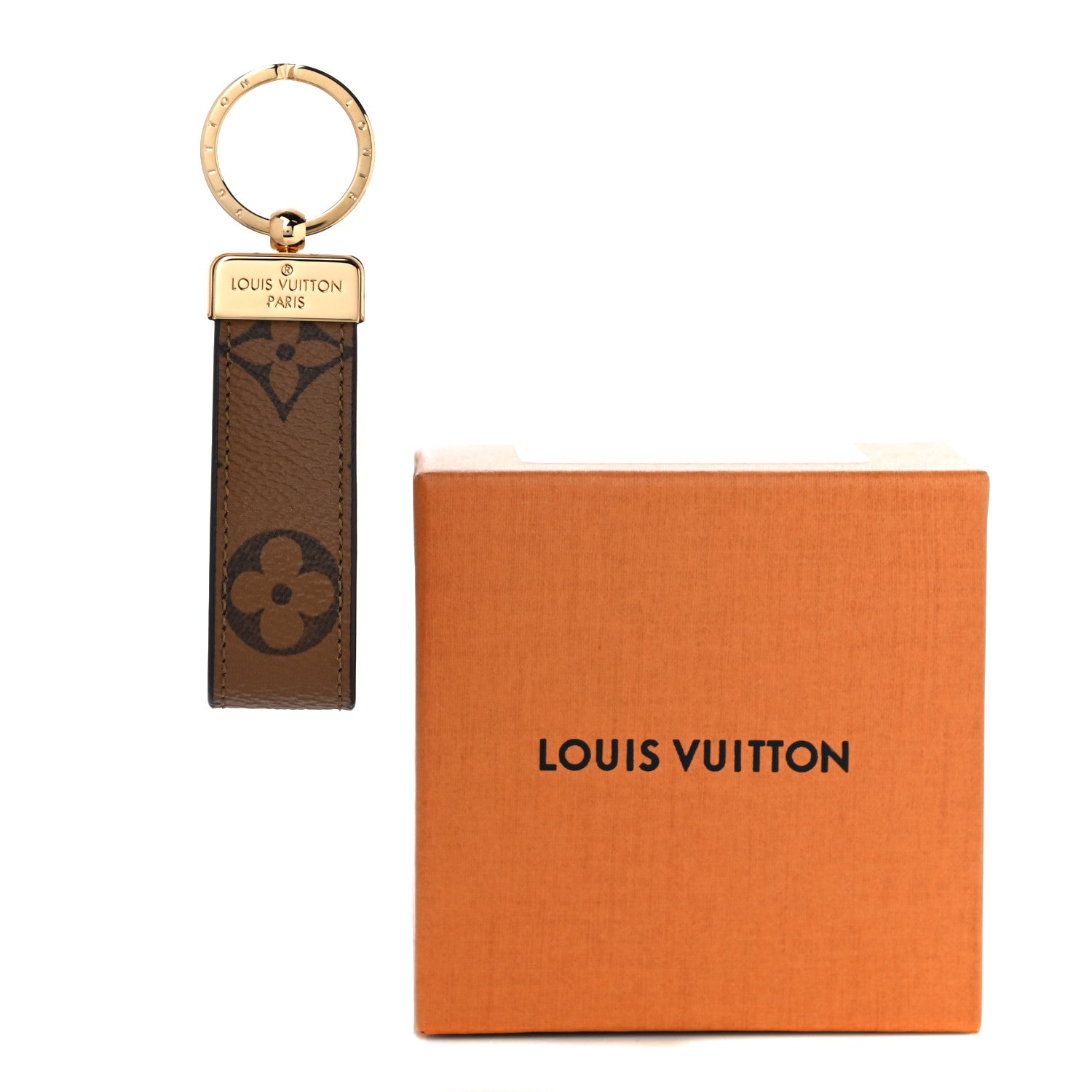 Louis Vuitton Reverse Monogram Dragonne Key Holder 4 of 4