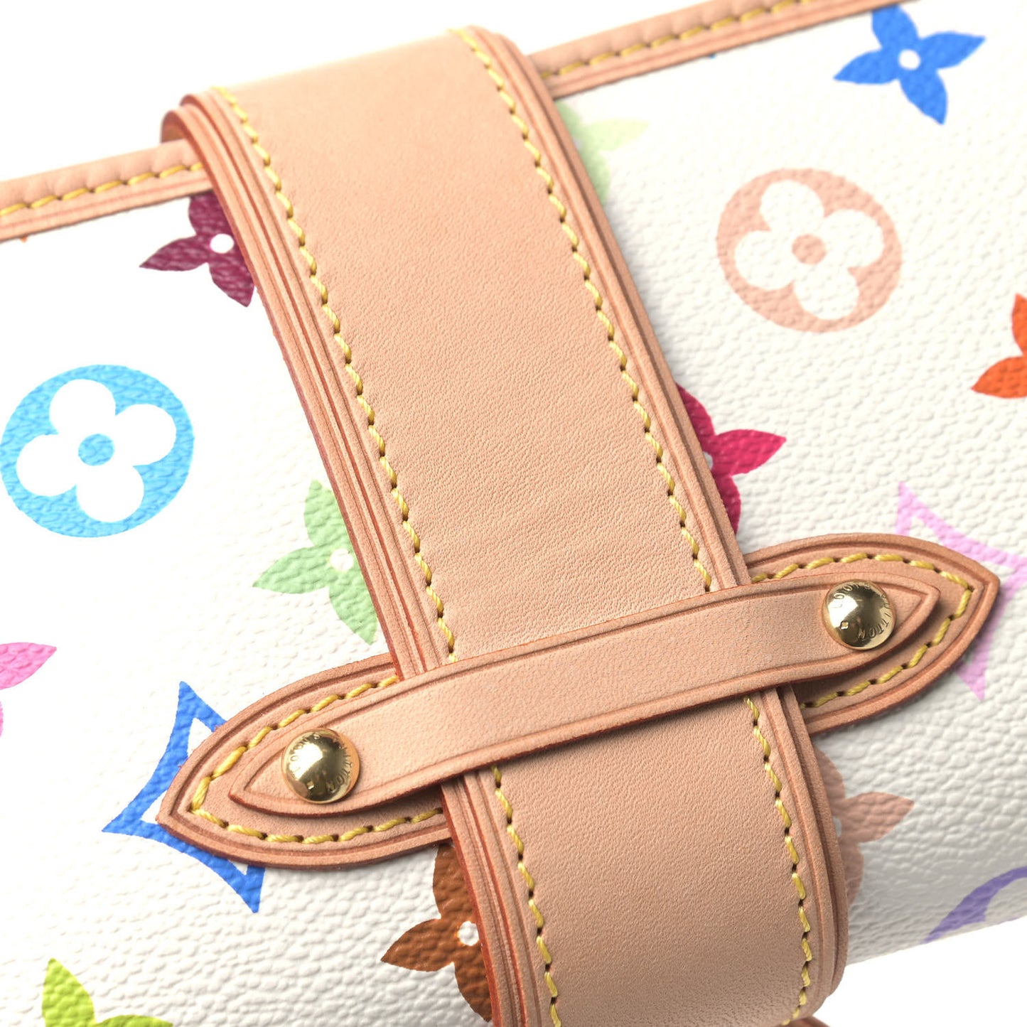 Monogram Multicolor Shirley White