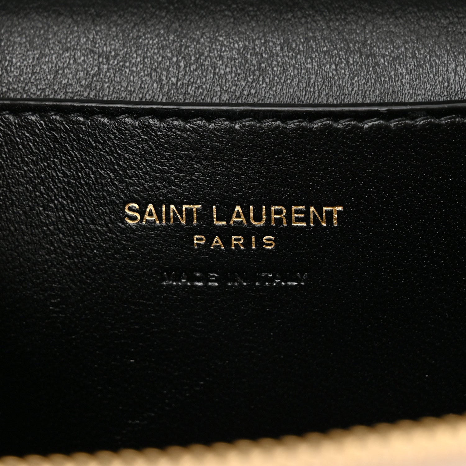 Saint Laurent Lambskin Quilted Mini Gaby Vanity Crema Soft 6 of 9
