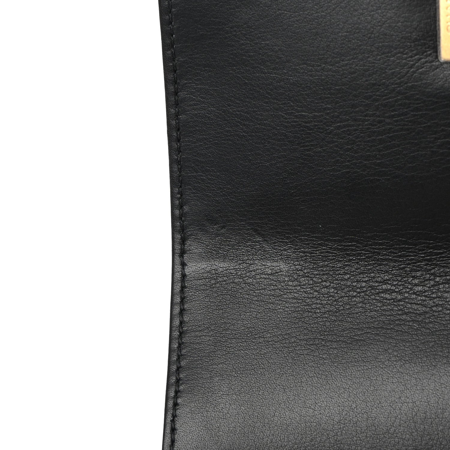 Chanel Lambskin Quilted Small Multiple Chain Flap Black 11 of 12