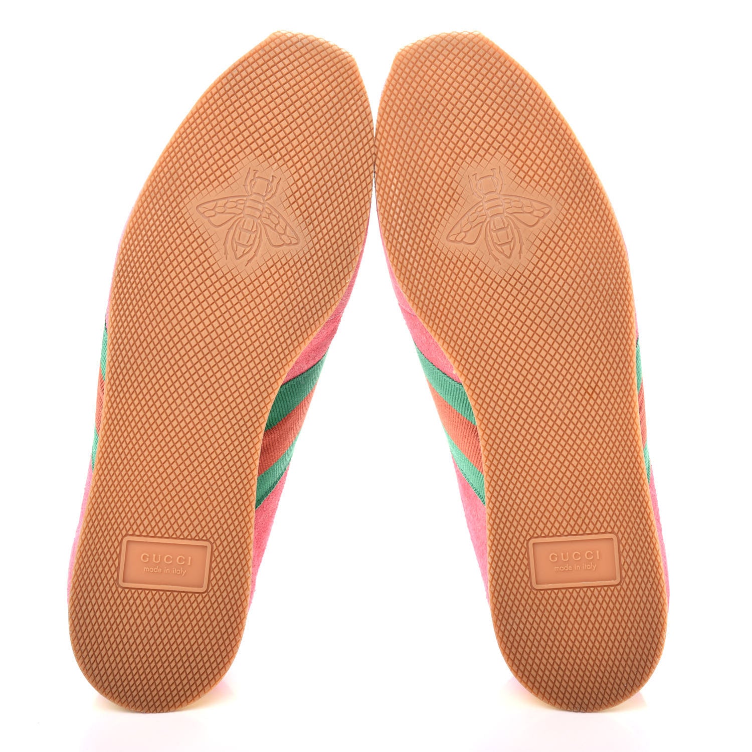 Gucci Suede Web Womens Rocket Sneakers 41 Rhododendron Pink 6 of 11