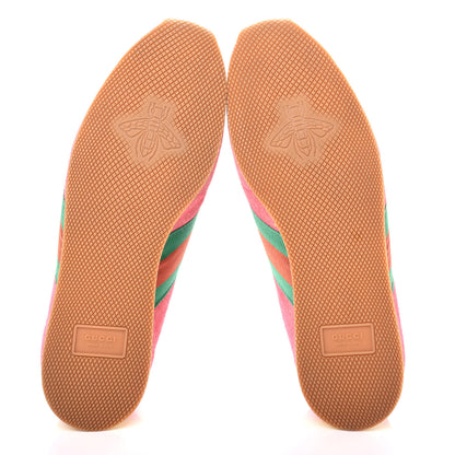 Gucci Suede Web Womens Rocket Sneakers 41 Rhododendron Pink 6 of 11