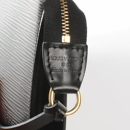 Louis Vuitton Epi Pochette Accessories 24 Black 5 of 7