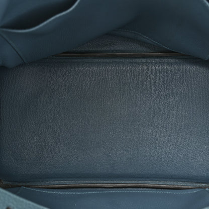 Hermes Togo Birkin 35 Bleu Tempete 5 of 11
