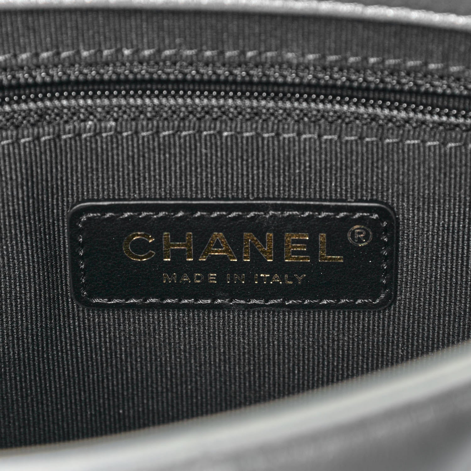 Chanel Metallic Lambskin Quilted Mini Flap Bag Silver 5 of 5