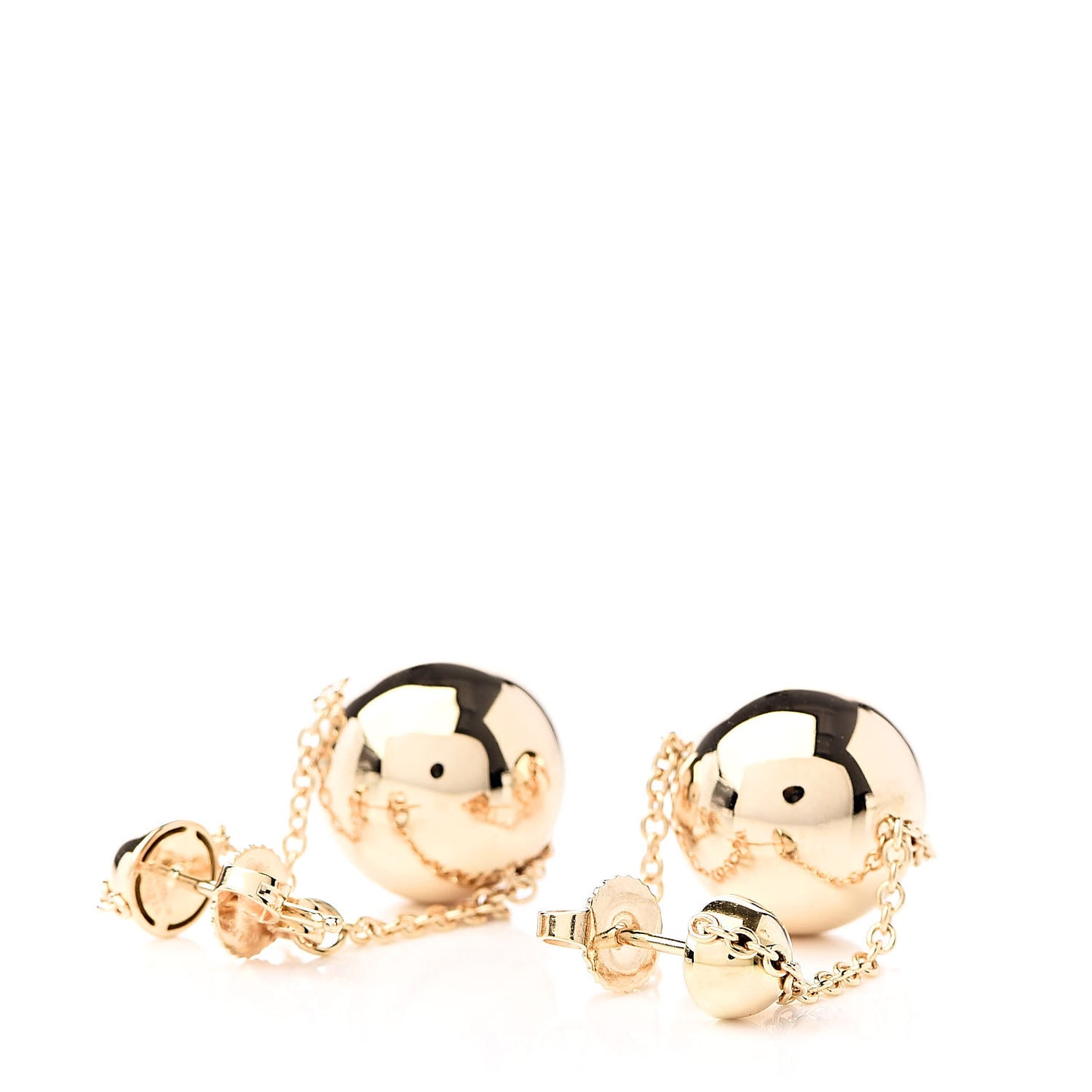 18K Yellow Gold HardWear Double Drop Earrings
