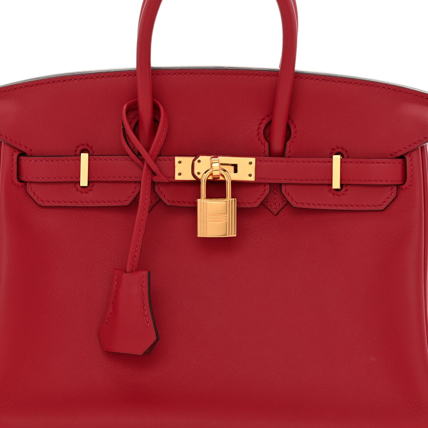 Hermes Swift Birkin 25 Rouge Casaque 8 of 12