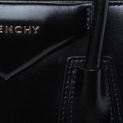 Givenchy Shiny Lord Calfskin Small Antigona Black 12 of 20