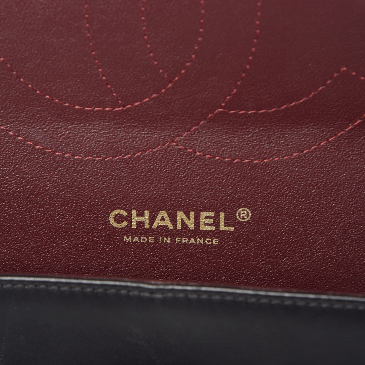 Chanel Lambskin Quilted Jumbo Double Flap Black 7 of 10