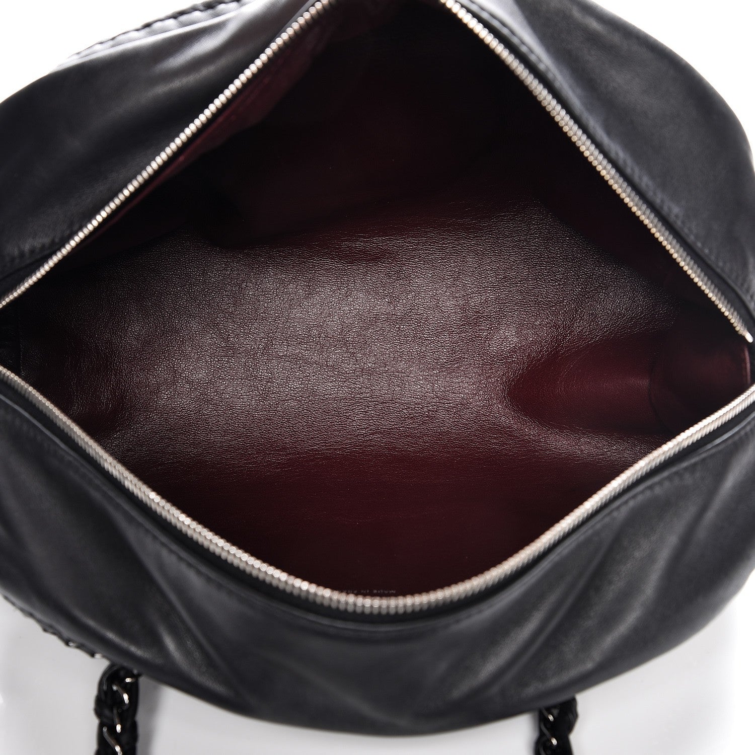 Chanel Smooth Calfskin Medium Luxe Ligne Bowler Black 5 of 13