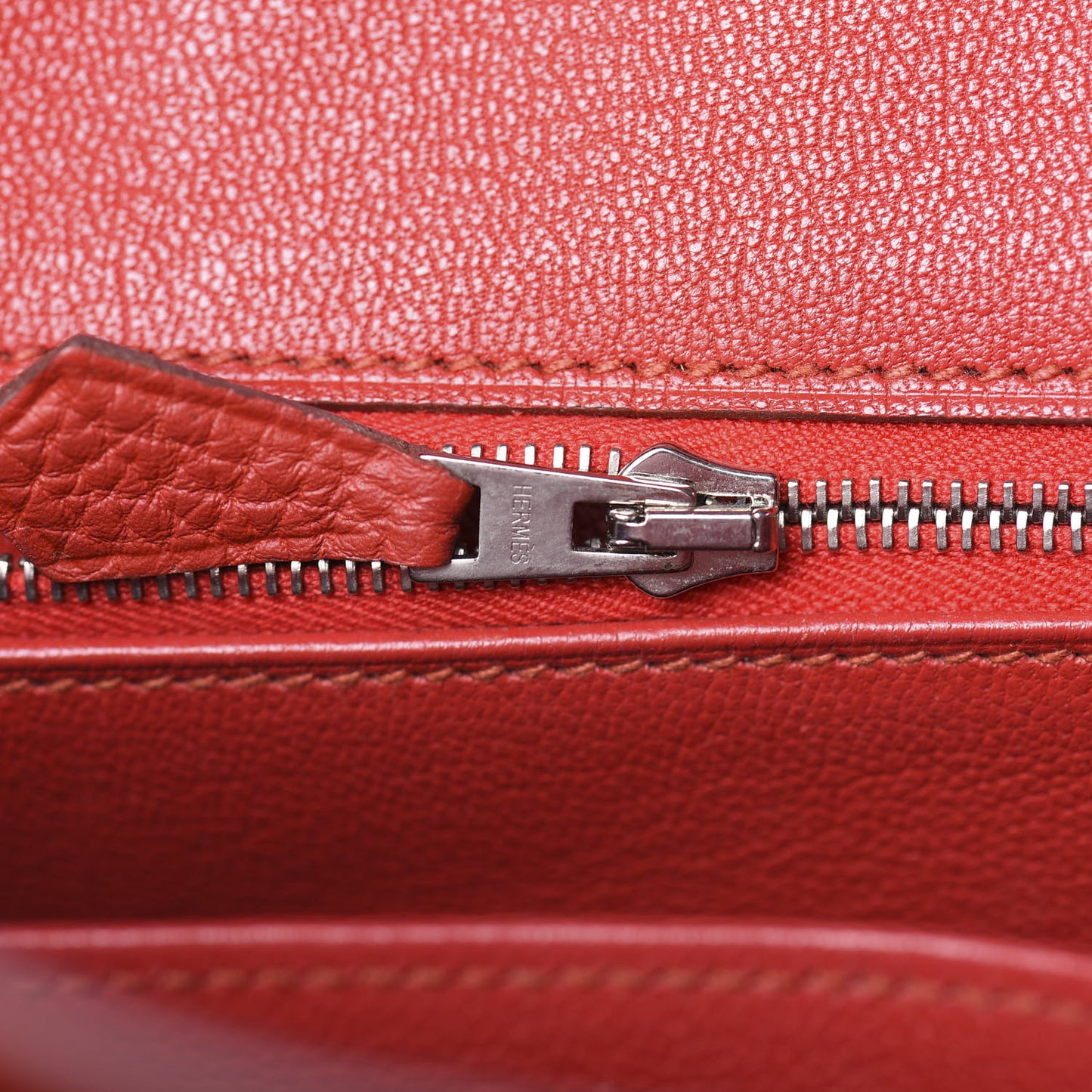 Togo Birkin 25 Rouge Garance