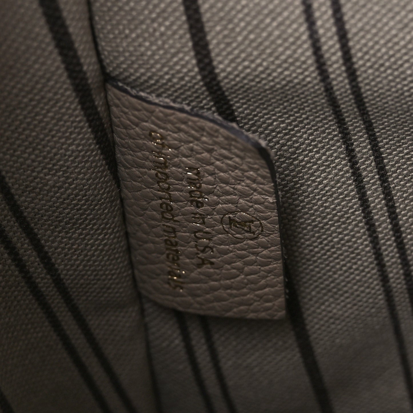 Empreinte Pochette Metis Tourterelle