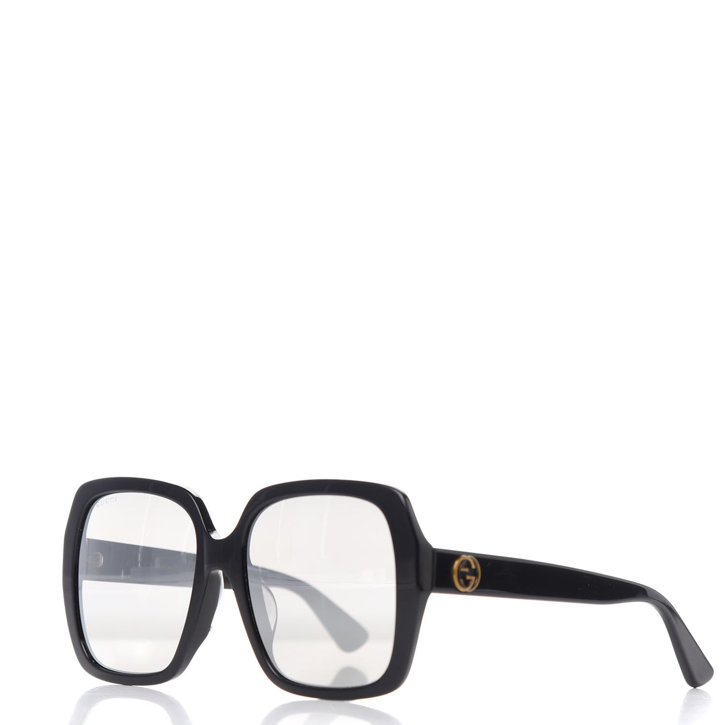 Acetate Square Frame GG0096S Sunglasses Black
