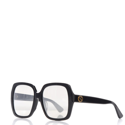 Gucci Acetate Square Frame GG0096S Sunglasses Black 1 of 7