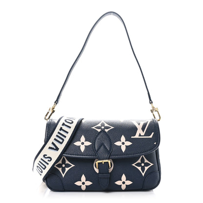 Louis Vuitton Empreinte Giant Monogram Diane Navy Creme 1 of 9