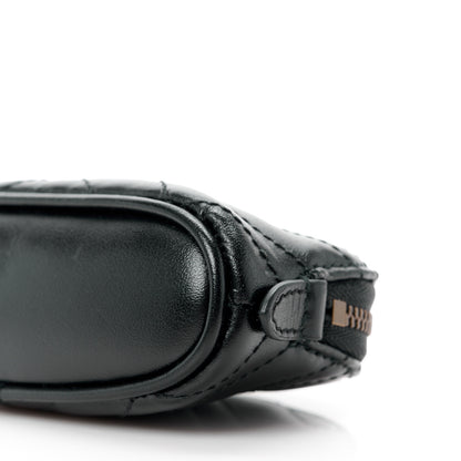 Gucci Calfskin Matelasse GG Marmont Key Pouch Black 10 of 11