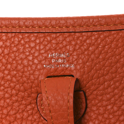 Hermes Taurillon Clemence Amazone Evelyne TPM Feu 6 of 12