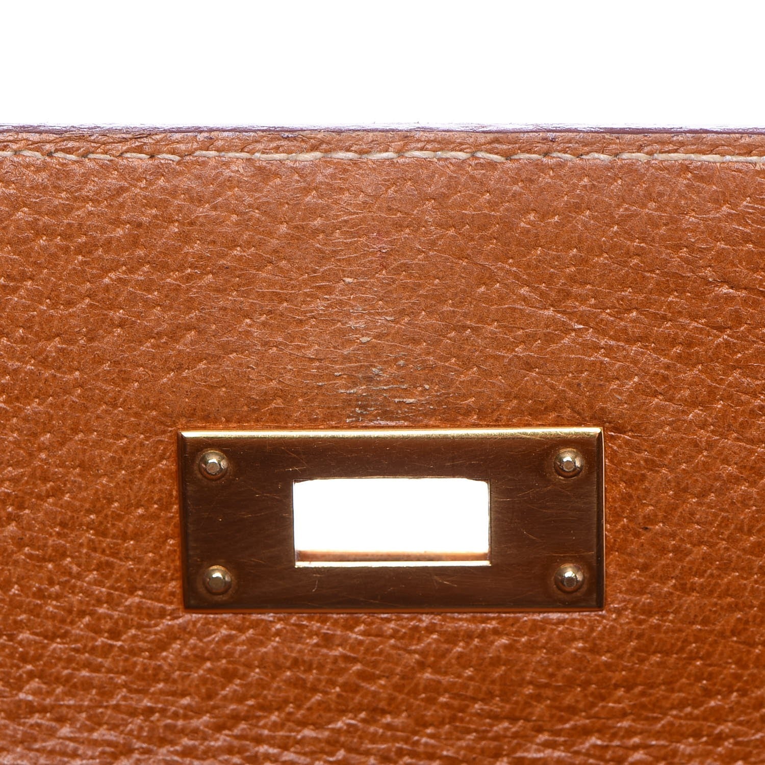 Hermes Peau Porc Sellier Kelly 32 Gold 23 of 47