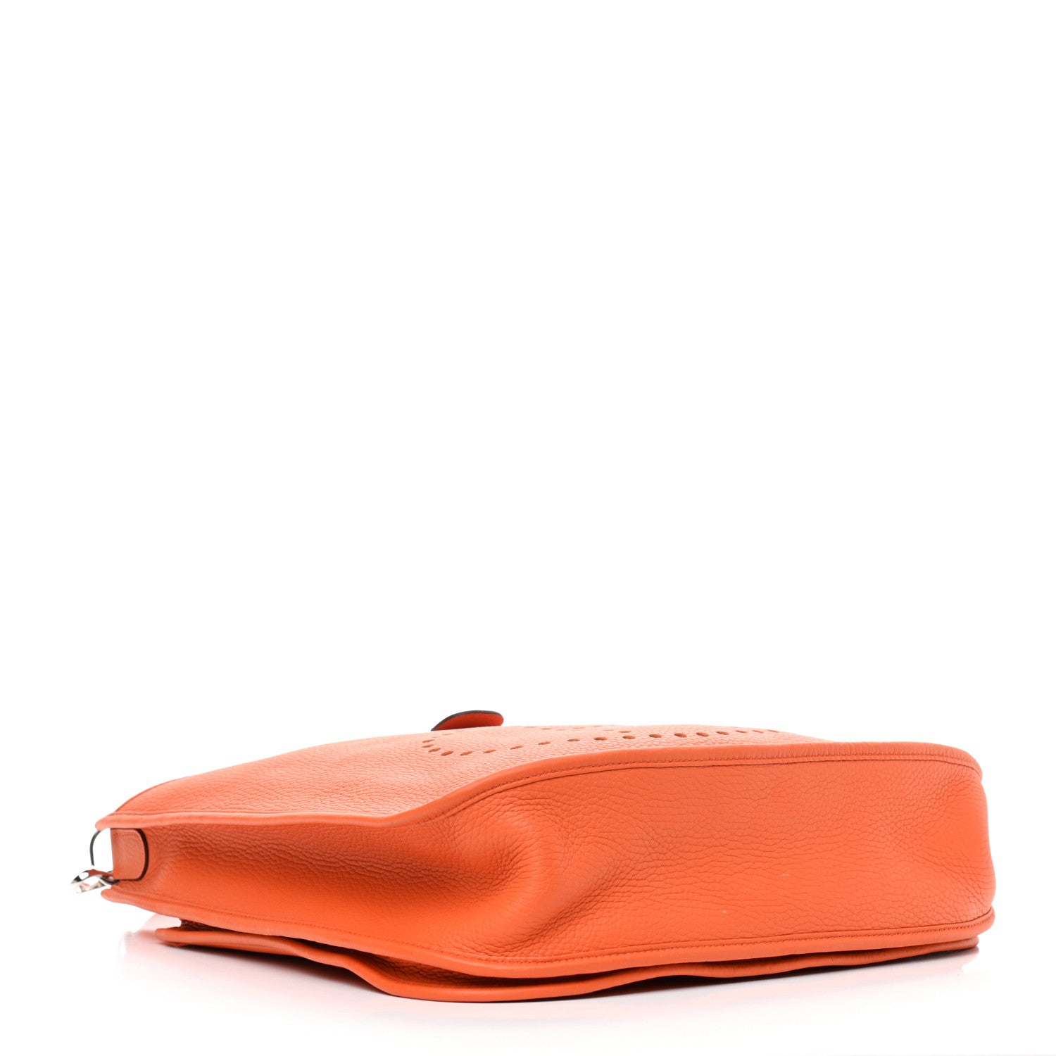Hermes Taurillon Clemence Evelyne III GM Orange 3 of 11