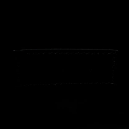Saint Laurent Grain De Poudre Matelasse Chevron Monogram Envelope Clutch Black 7 of 13