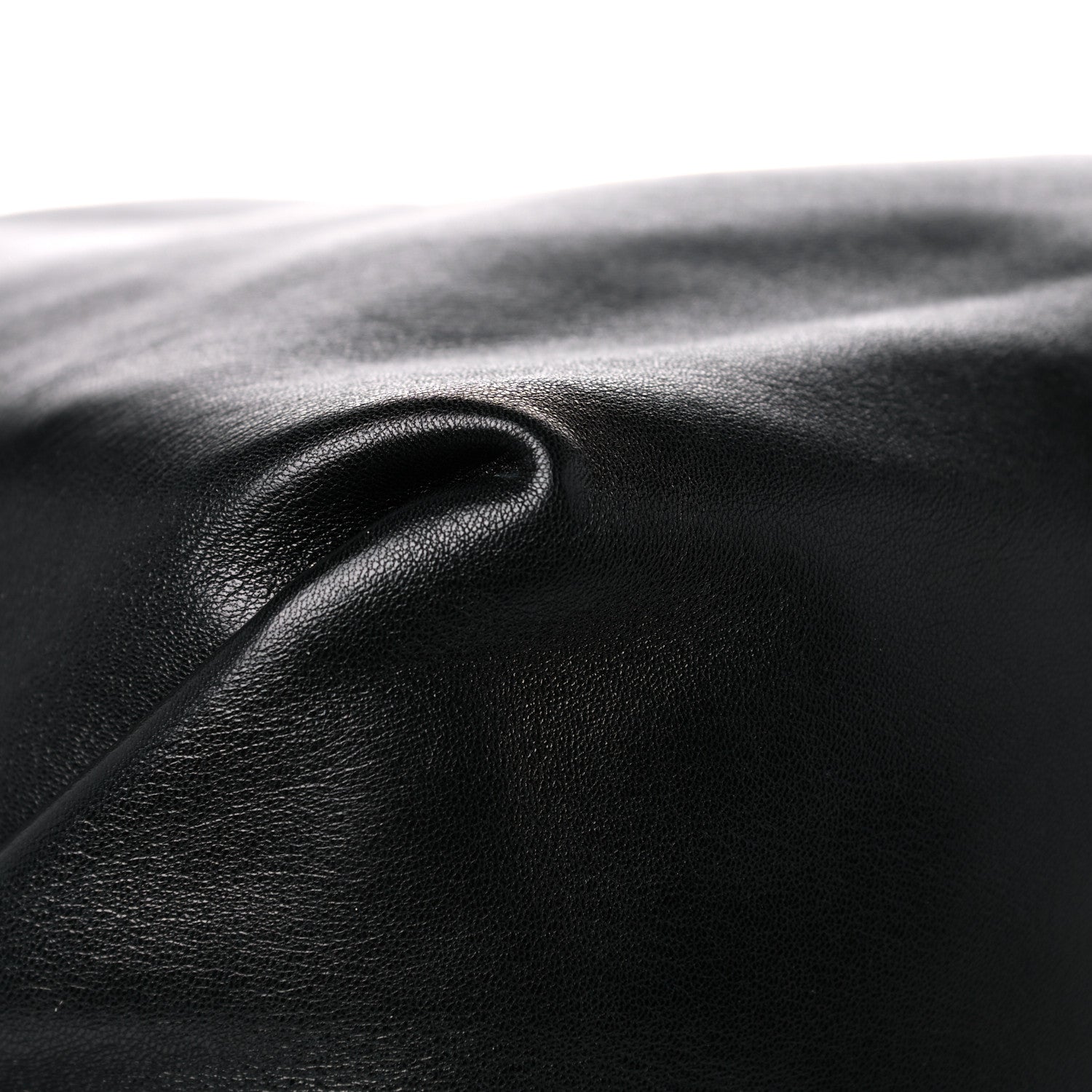 Saint Laurent Lambskin Teddy Drawstring Bag Black 11 of 13