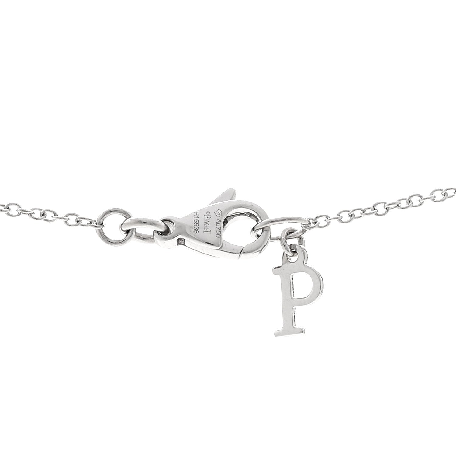 Piaget 18K White Gold Diamond Possession Pendant Necklace 4 of 5