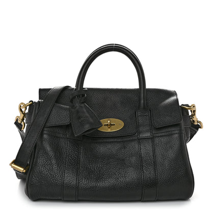 Mulberry Natural Vegetable Tanned Small Bayswater Black 1 of 10