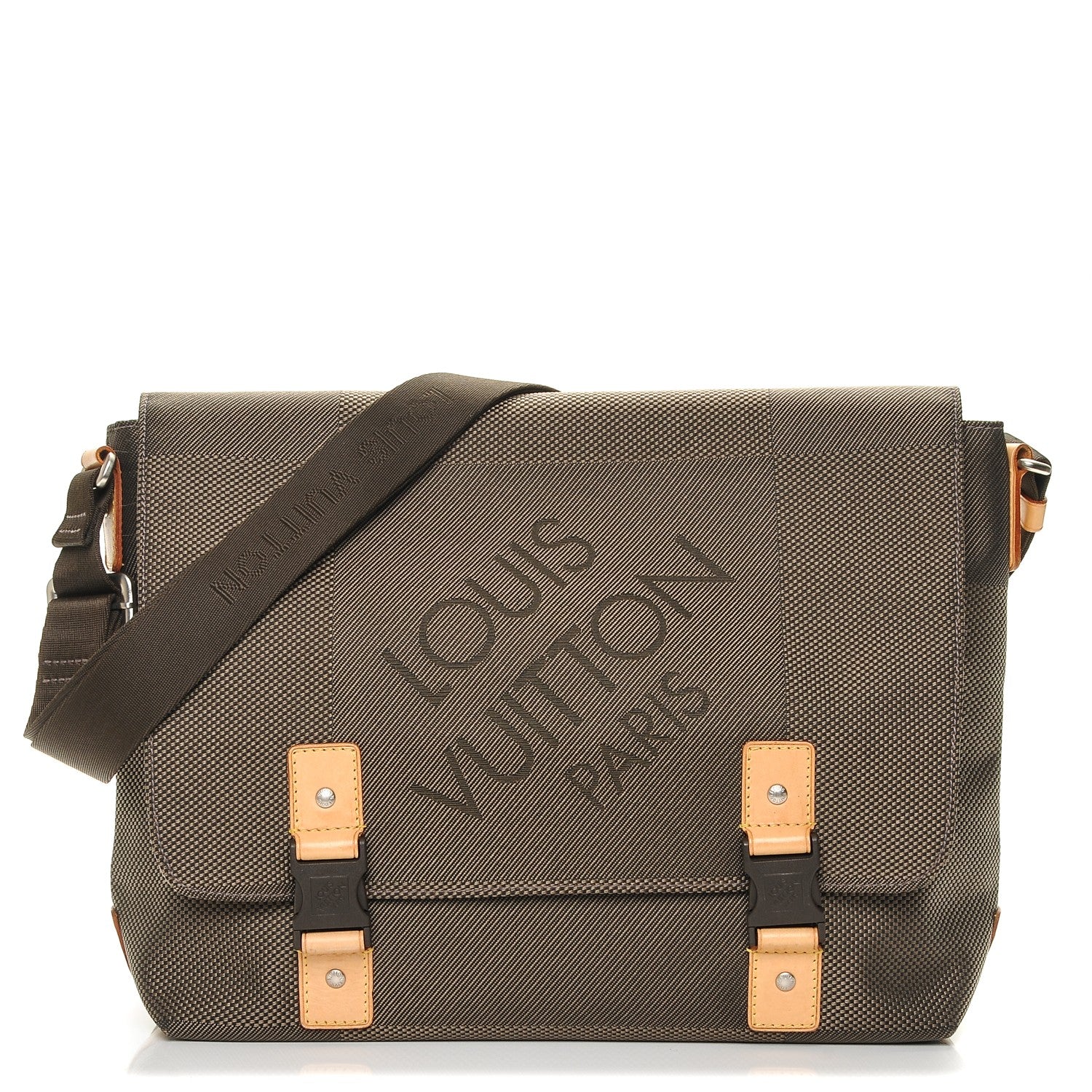 Louis Vuitton Damier Geant Loup Messenger Bag Terre 1 of 7