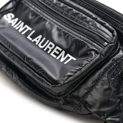 Saint Laurent Nylon Logo Nuxx Body Belt Bag Black 9 of 9