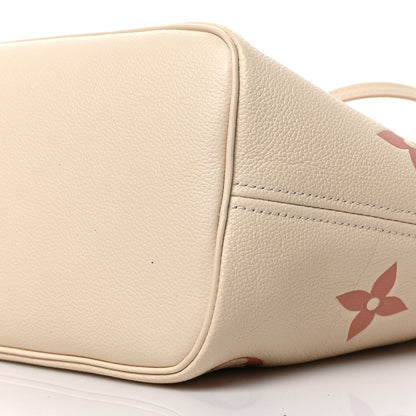 Louis Vuitton Empreinte Monogram Giant Neverfull MM Creme Rose Trianon 8 of 8