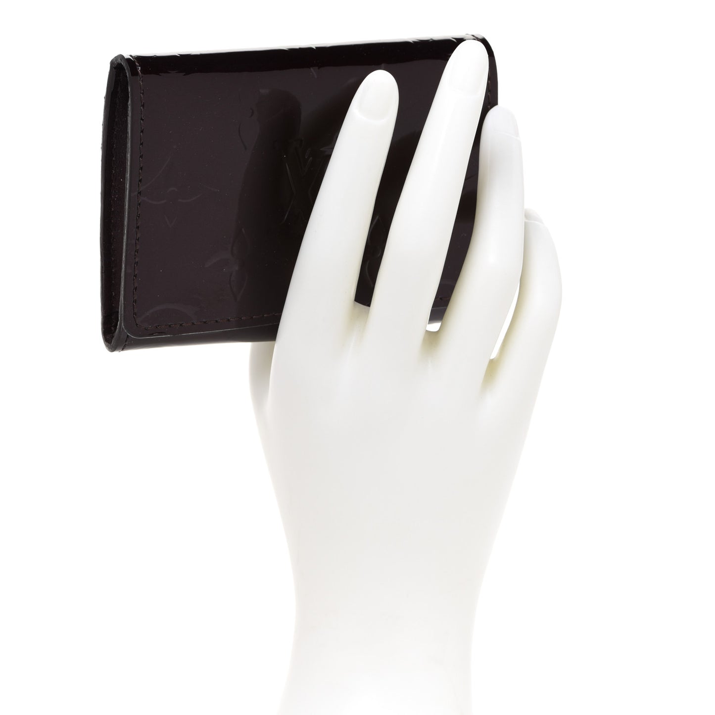 Vernis Business Card Holder Amarante