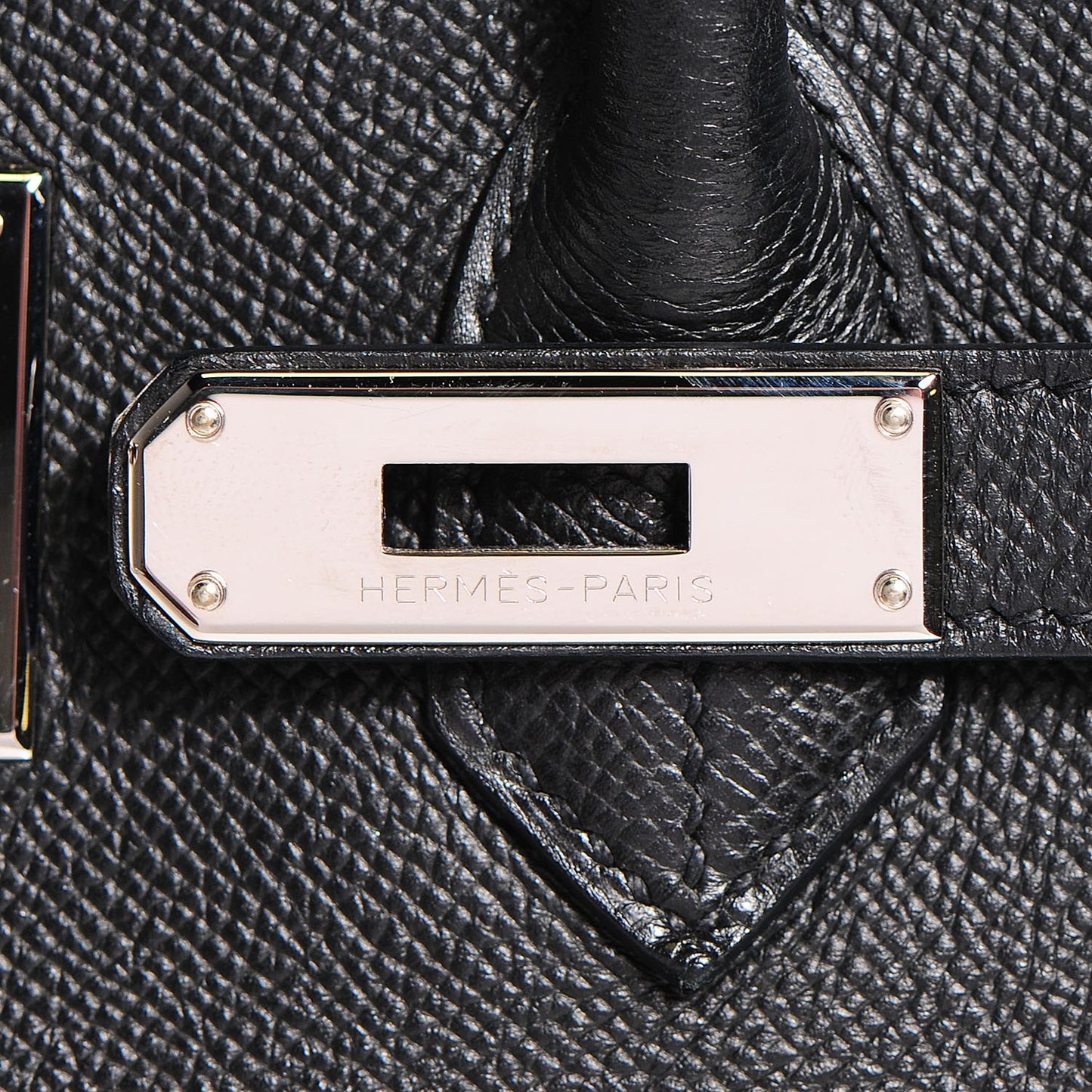 Epsom Birkin 35 Black