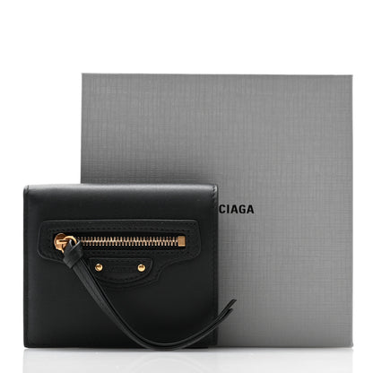 Balenciaga Calfskin Neo Classic Wallet Black 9 of 9