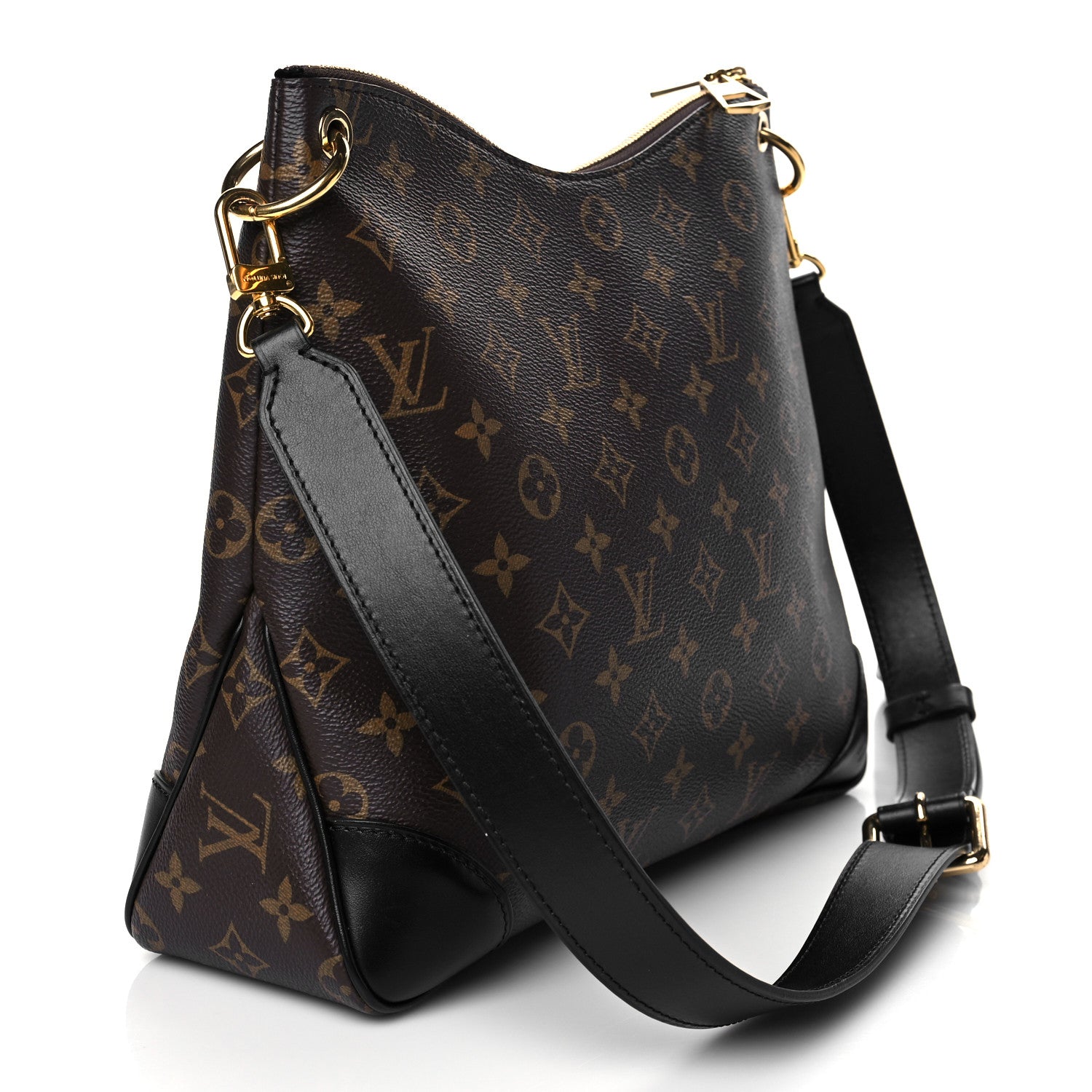 Louis Vuitton Monogram Odeon MM Black 3 of 9
