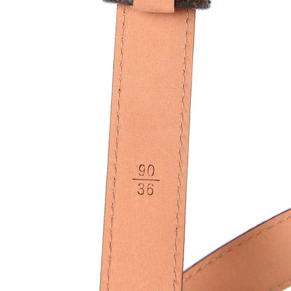 Louis Vuitton Monogram 20mm Belt 90 36 6 of 8