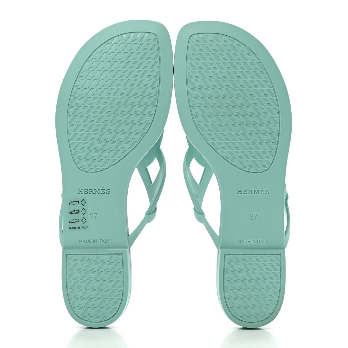 Rubber Womens Egerie Sandals 37 Vert Embrun