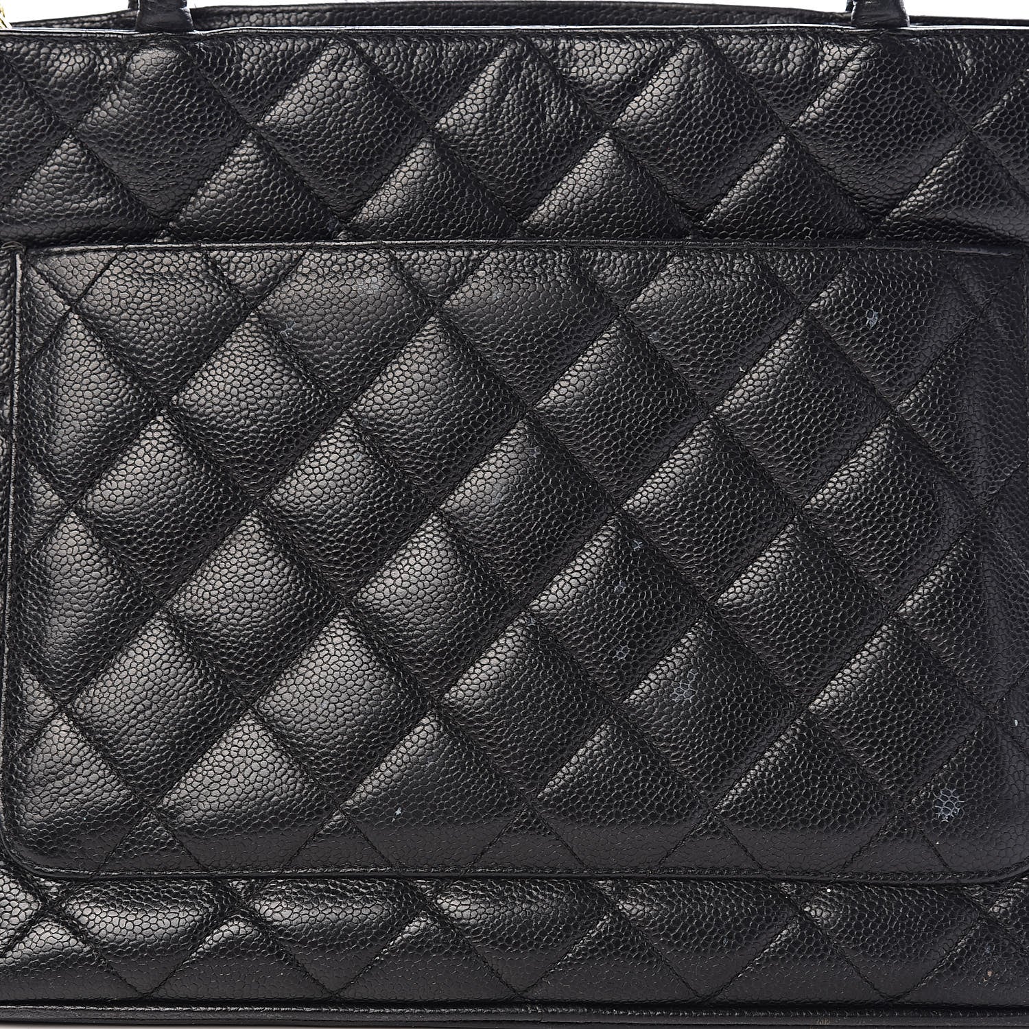 Chanel Caviar Quilted Medallion Tote Black 24 of 25