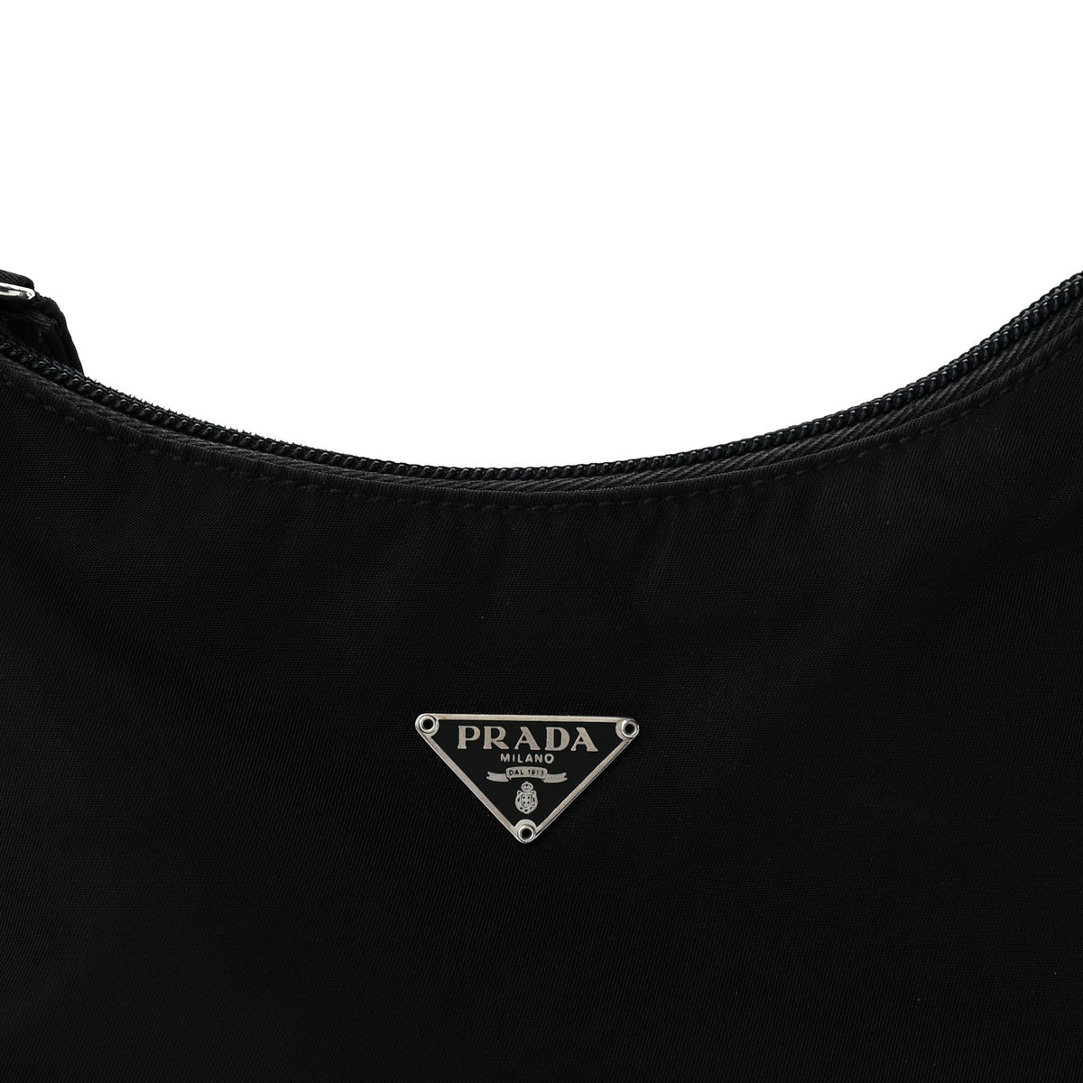 Prada Tessuto Nylon Mini Re-Edition 2000 Bag Black 8 of 12
