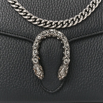 Gucci Calfskin Mini Dionysus Chain Wallet Black 9 of 12