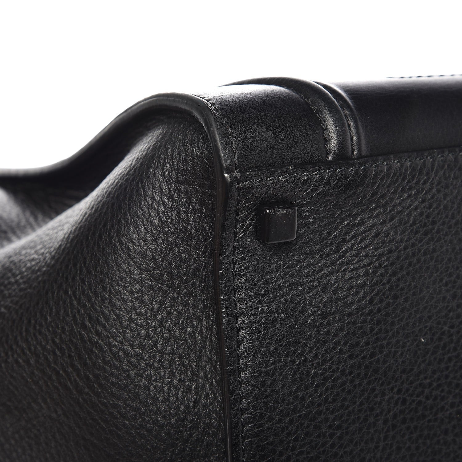 Celine Supple Calfskin Medium Phantom Luggage Black 9 of 11