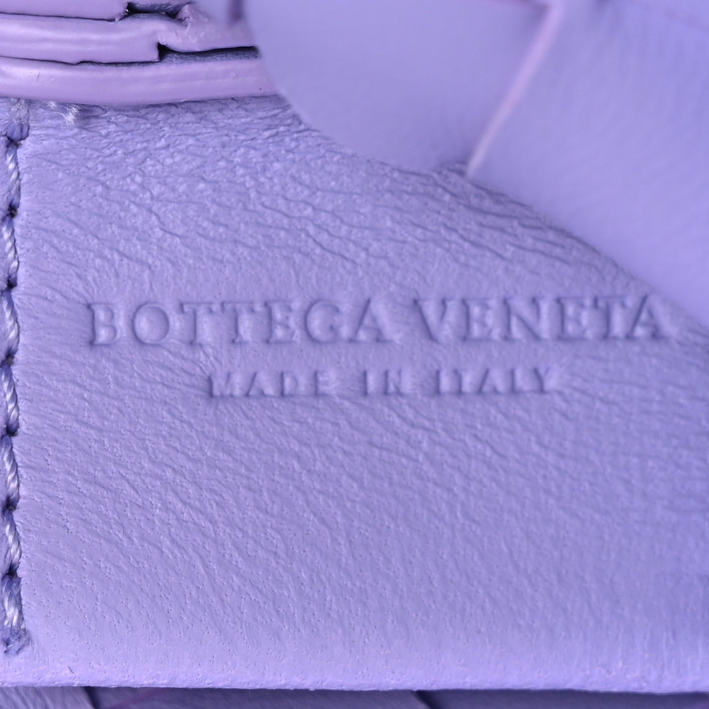 Nappa Intrecciato Mini Sardine Bag Amethyst