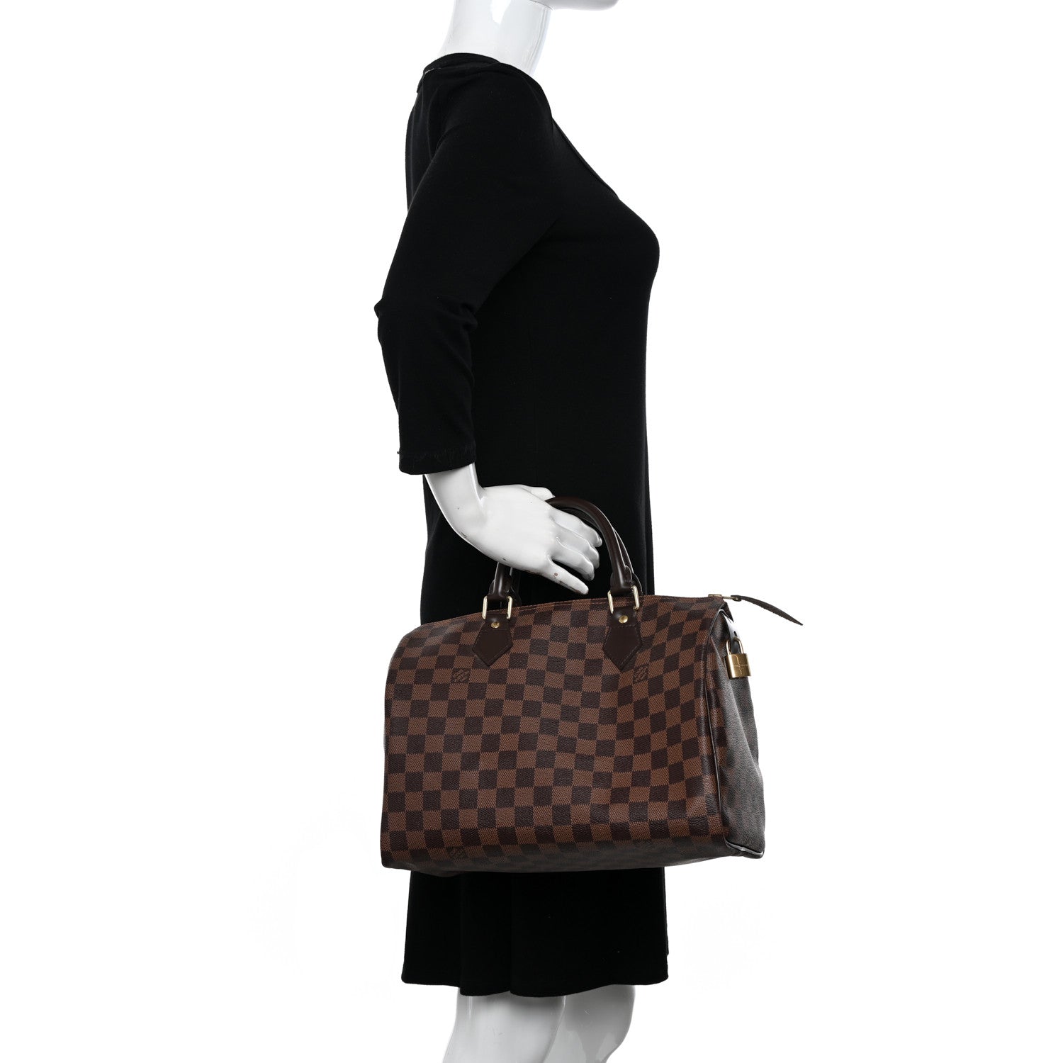 Louis Vuitton Damier Ebene Speedy 30 2 of 11