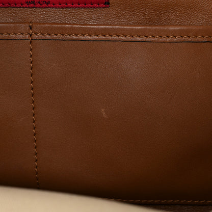 Valentino Garavani Vitello Medium Rockstud Tote Brown 13 of 18