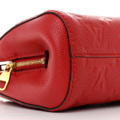 Louis Vuitton Empreinte Montaigne Nano Cherry 9 of 10