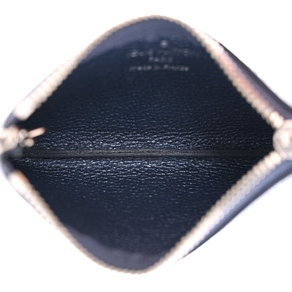 Louis Vuitton Metallic Empreinte Monogram Giant Key Pouch Navy Nacre 5 of 8