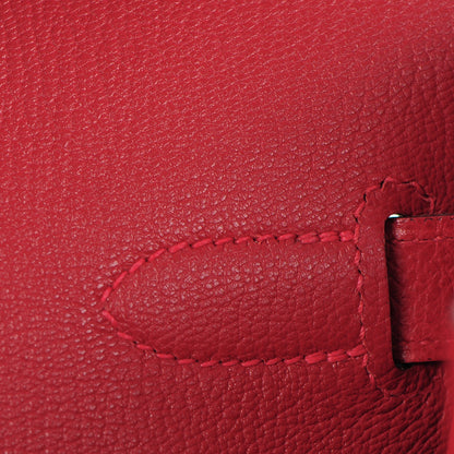 Hermes Epsom Birkin 35 Rouge Casaque 11 of 26