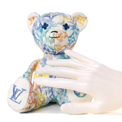 Louis Vuitton Cotton Monogram Watercolor Doudou Louis 2 of 7